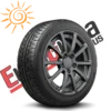 245/40 R19 GOODYEAR EAG F1 ASY 3 *MOE ROF SCT 98 Y XL (C) (B) (70)