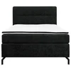 Esposa BOXSPRING POSTELJA 140 cm  x 200 cm , tekstil črna