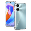 Silikonska futrola s ojačanim rubovima za Honor X5 Plus - Prozirna KP31030