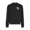 KARL LAGERFELD JEANS Majica Monogram črna/bela