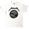 Metallica Majica Black Album Poster White XL