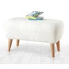 Atelier del Sofa Tabure 61x33x32cm, Belo