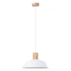 Sollux SL.1321 - Luster na sajli FANO 1xE27/15W/230V prečnika 34 cm bela