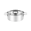 Casserole dish with lid, stainless steel, 18 cm/1.75 L, Signature