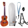 Mahalo Electric-Acoustic Tenor Ukulele SET Trans Brown Tenor ukulele