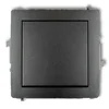 DECO enopolno grafitno stikalo 11DWP-1