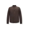 KnowledgeCotton Apparel Srajca Dune temno rjava