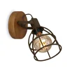 Briloner 2670-014 - Zidno spot svetlo RETRO 1xE27/25W/230V braon