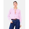 Lipsy Bluza svetlo roza / bela