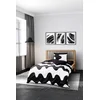 Lessentiel Maison Set posteljina Flow, 160 x 220 cm, Crna