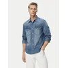 Tommy Jeans Jeans srajca Western DM0DM23661 Modra Regular Fit