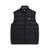 Tommy Jeans Brezrokavnik Lightweight Packable Ripstop Down Gilet črna
