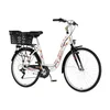 Bicikl Fashion Visitor Cherry 28 Alu 19 V-Brake 6 Brzina 155-178cm (S/M) Belo Crveni