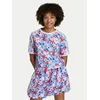 ADIDAS ORIGINALS Majica Adidas Originals x Liberty London  modra / roza / rdeča / bela
