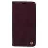 Maska za telefon LEATHER RETRO FLIP za Iphone 13 Pro, Bordo