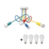 LED Dečiji plafonski luster OXFORD 4xE27/10W/230V