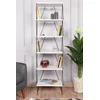 Hanah Home Polica 48x165x31cm Bela