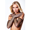 Baci Fishnet Opera Glove Black