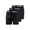 NIKE Športne spodnjice črna/bela