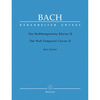 BACH J.S.:THE WELL TEMPERED CLAVIER 2