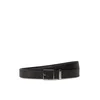 Calvin Klein Ženski pas Branded Loop Square Belt 2.5_Mn K60K613244 Črna