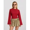 Happiness Istanbul Bluza Blusen rjasto rdeča