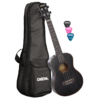Tenorski ukulele Mahogany Black Cascha