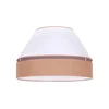 Duolla - Plafonsko svetlo AVIGNON 1xE27/15W/230V, prečnik 50 cm, bela/braon