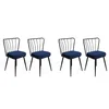 Hanah Home Yildiz 944 V4 Stolice, Plave