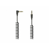 HAMA Kabl Flexi-Slim Spiralni/ 3.5-3.5mm/ 90°/ 0.75m