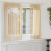 vidaXL Voile zavese z zankami 2 kosa Sand 140x175 cm