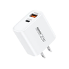 Strujni Fast punjac Kiddy 1xUSB3.0+1 xTIP C 20W RP-U120, beli