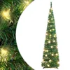 Umjetno božićno drvce 50 LED žarulja zeleno 120 cm