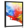 Plakat let papagaja - 40x60 silver