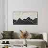Wallity Zidna dekoracija Sagarmatha-1, 114x4x60 cm, Crno-zlatne boje