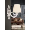 Opviq Zidna lampa Lily, 15x10x13cm, IP20, Krem-bela