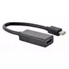 A-mDPM-HDMIF4K-01 Gembird 4K Mini DisplayPort to HDMI adapter cable, black
