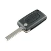 CAR 888 ACCESSORIES Kućište oklop ključa 3 dugmeta za Hu83/Ce0536 Peugeot/Citroen Hu 84 antracit