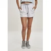 Womens beach terry shorts light grey