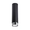 Sollux SL.1409 - Spot svetiljka NERO 1xGU10/10W/230V 22,5 cm crna/sjajni hrom