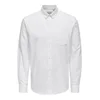 Only & Sons Srajca ALVARO z dolgimi rokavi OXFORD SHIRT NOOS, bela