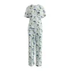 Cath Kidston Pižama kremna/marine/svetlo modra/kaki