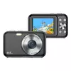 SARAHE DC406L 2,4-palčni 1080P mini HD 16X zoom digitalni fotoaparat domači otroški fotoaparat EU vtič (črn), (22136803)