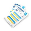 Akvarelni blok AURORA cold press A5 s špiralo | 12 listov