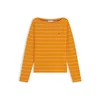 TOMMY HILFIGER Pulover mandarina/bela