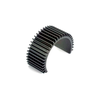Hladilnik motorja Traxxas aluminij črn: Blast