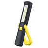 Ručna lampa 3W+1W COB crno-žuta AHS