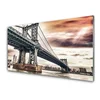 tulup.si Slika na steklu Bridge mesto arhitektura 140x70 cm 2 obešalnika