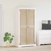 Ormarna vrata s vratima 2 pcs Prirodna 170 x 2,1 x 39,5 cm