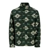 JACK & JONES Jopa iz flisa JORSEBASTIAN zelena/temno zelena